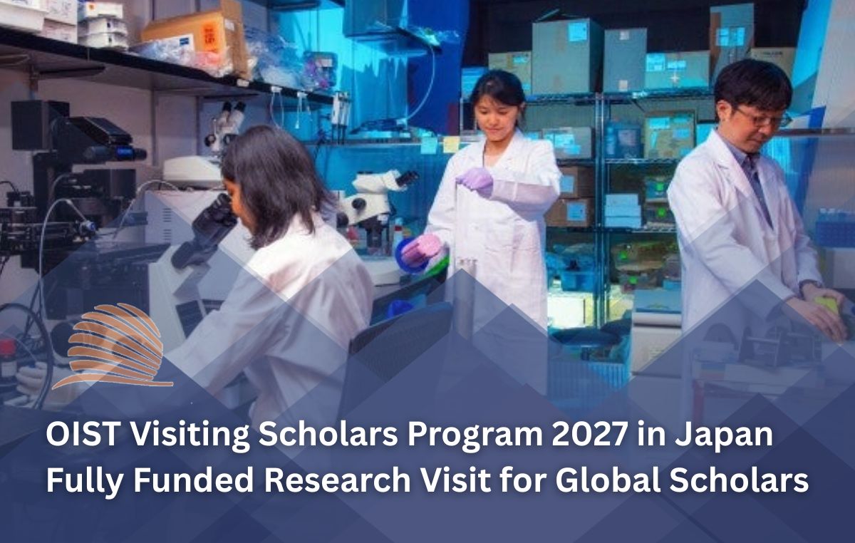 OIST Visiting Scholars Program 2027 in Japan Fully Funded